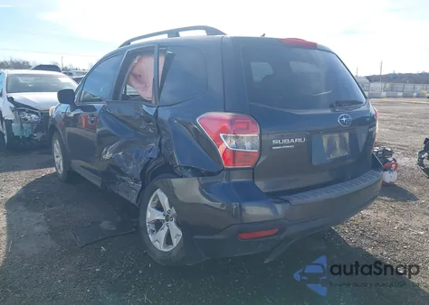 2015 Subaru Forester 2.5I z USA, uszkodzony, nr VIN JF2SJABC9FH504142
